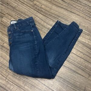 Angels Forever Young Women’s Jeans Size 12 Inseam 28 Distressed See Details